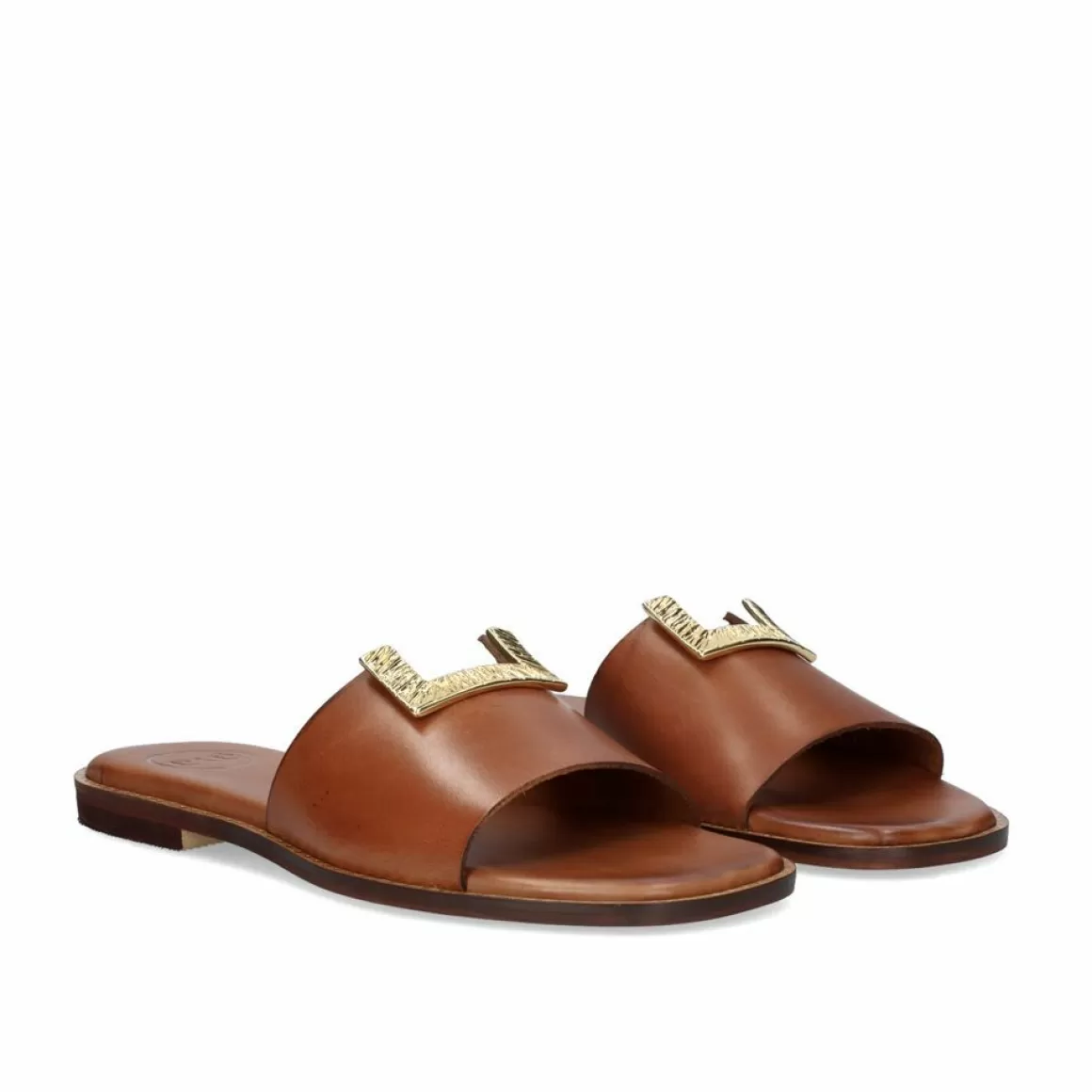 Exe Shoes Sandálias Planas>Sandalia Plana 605 Kytnos Marrom