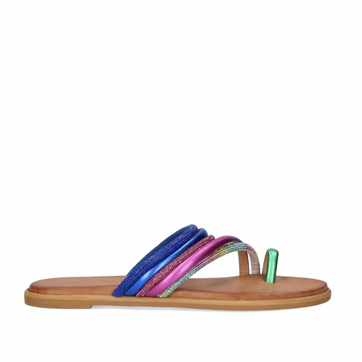 Exe Shoes Sandálias Planas>Sandalia Plana 618 Loris Azul
