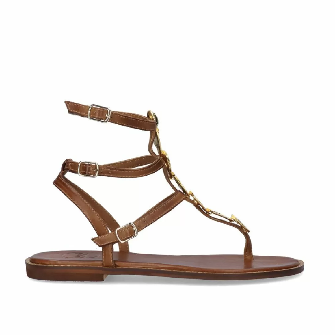 Exe Shoes Sandálias Planas>Sandalia Plana 679 Chios Marrom