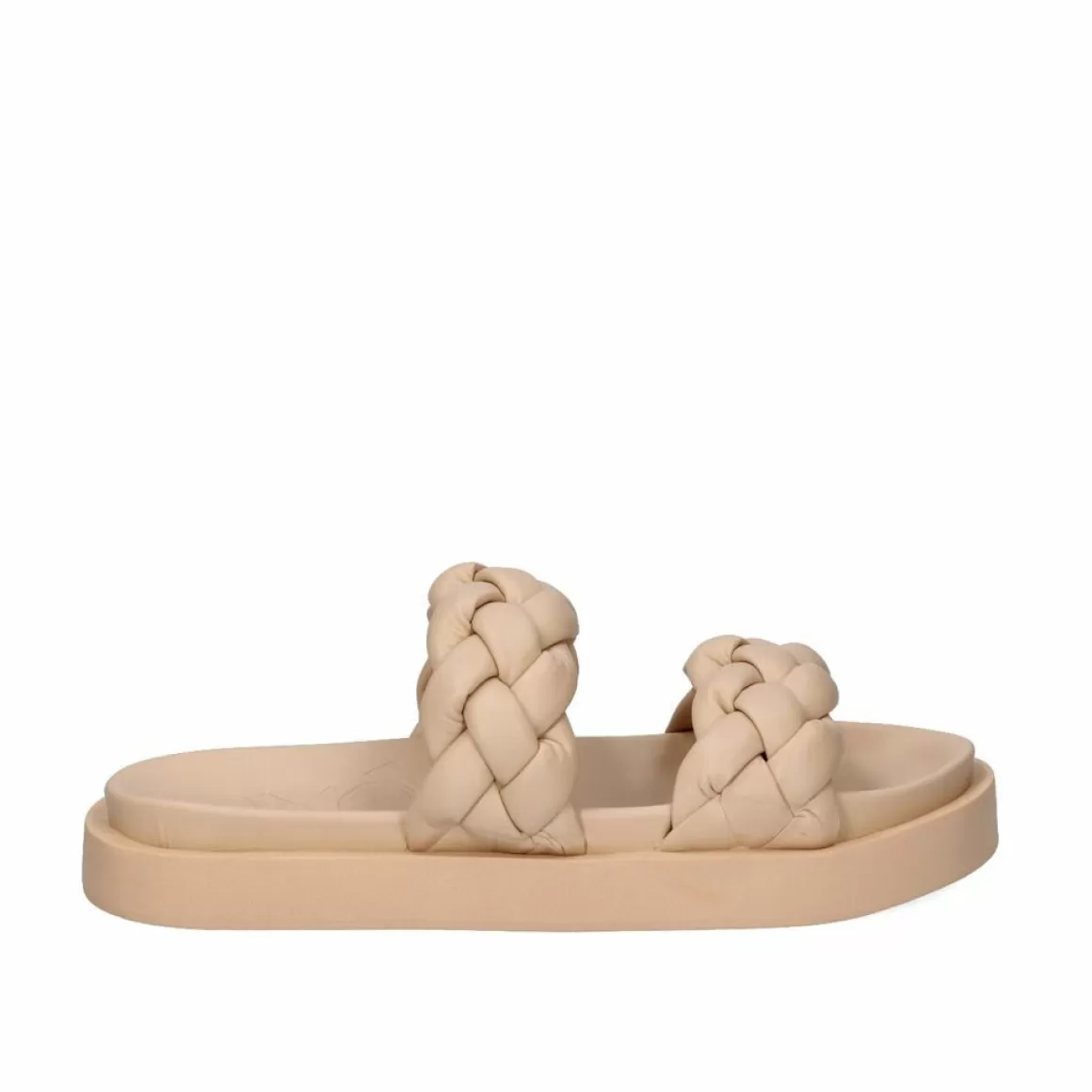 Exe Shoes Sandálias Planas>Sandalia Plana Acolchoada Artemis-920 Nude