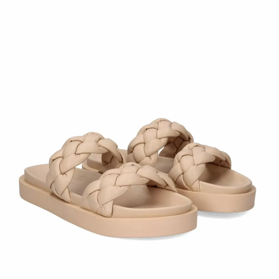 Exe Shoes Sandálias Planas>Sandalia Plana Acolchoada Artemis-920 Nude