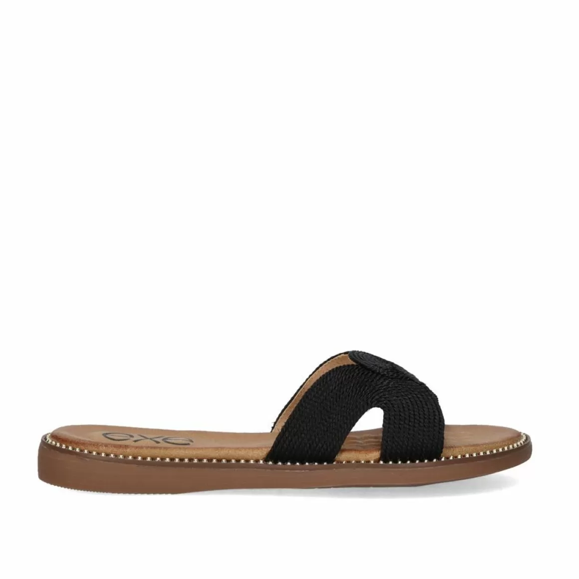 Exe Shoes Sandálias Planas>Sandalia Plana Exe Zf1982-E1 Preto