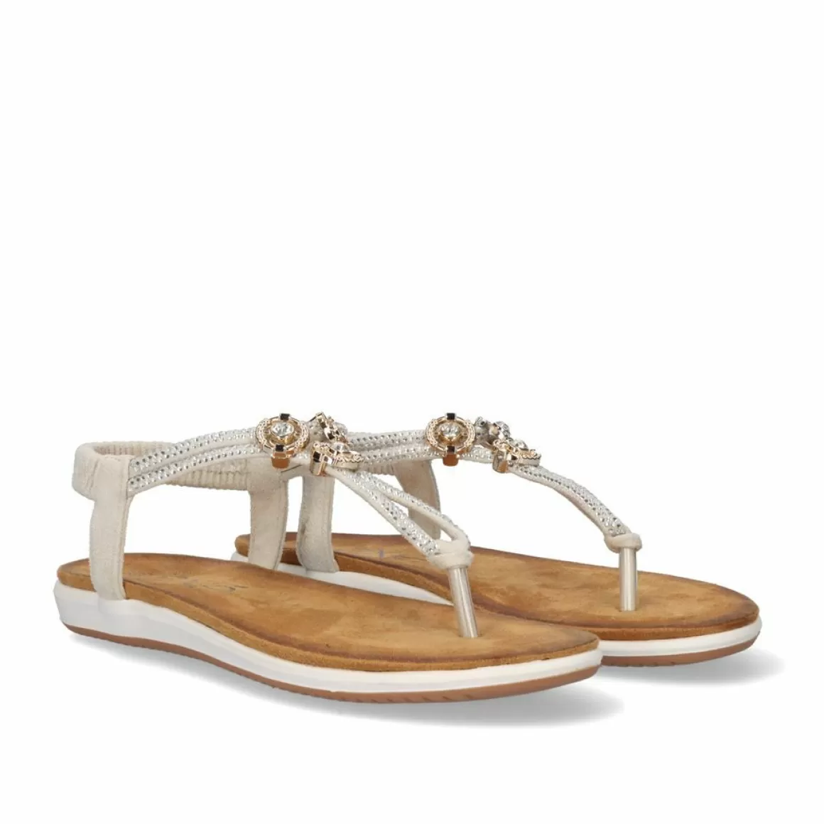 Exe Shoes Sandálias Planas>Sandalia Plana F8043-Ex10 Cinza