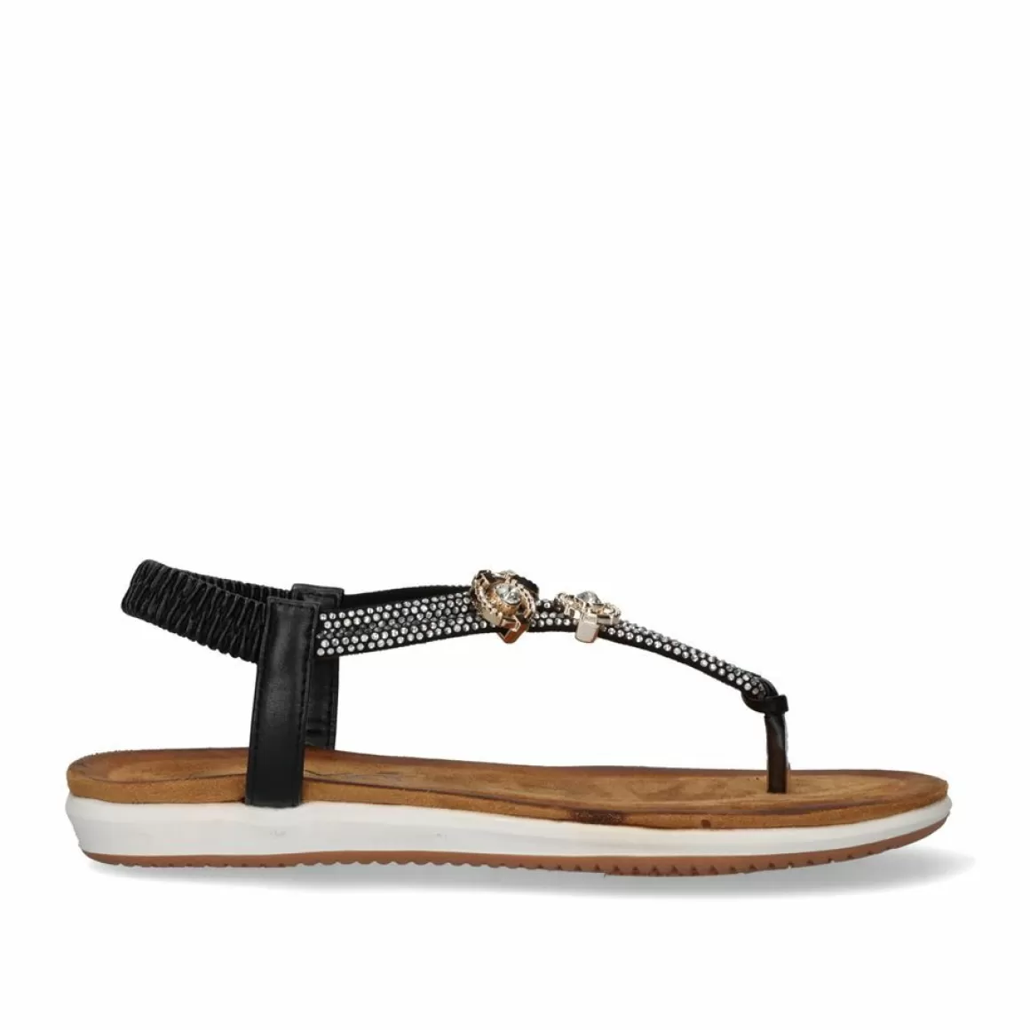 Exe Shoes Sandálias Planas>Sandalia Plana F8043-Ex10 Preto