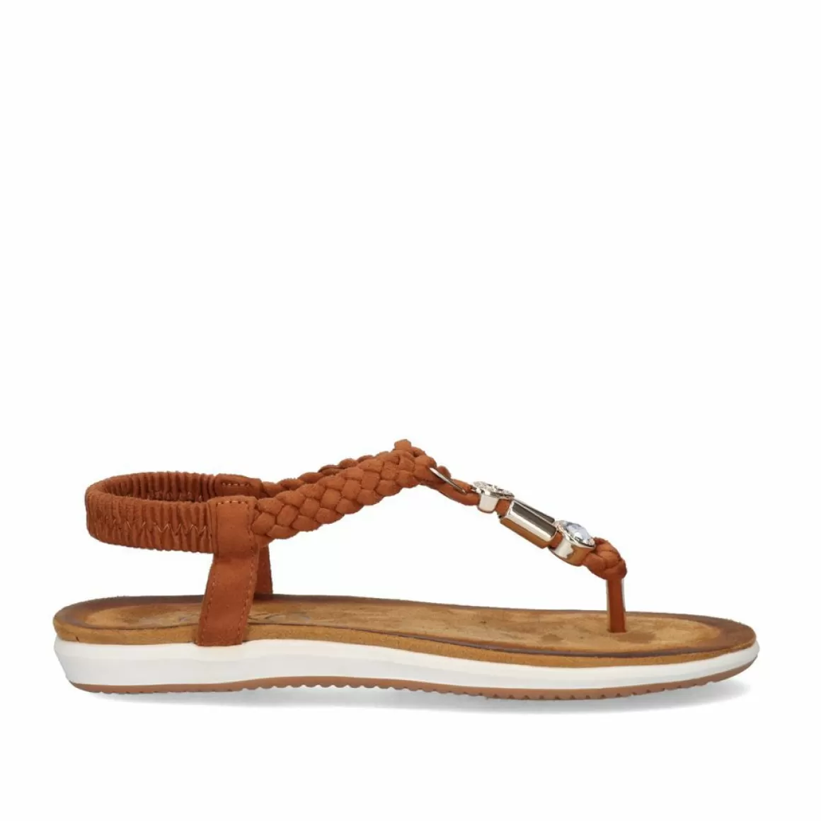 Exe Shoes Sandálias Planas>Sandalia Plana F8043-Ex15 Camel