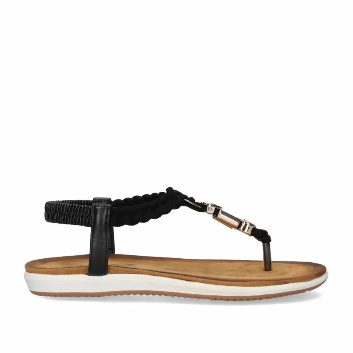 Exe Shoes Sandálias Planas>Sandalia Plana F8043-Ex15 Preto