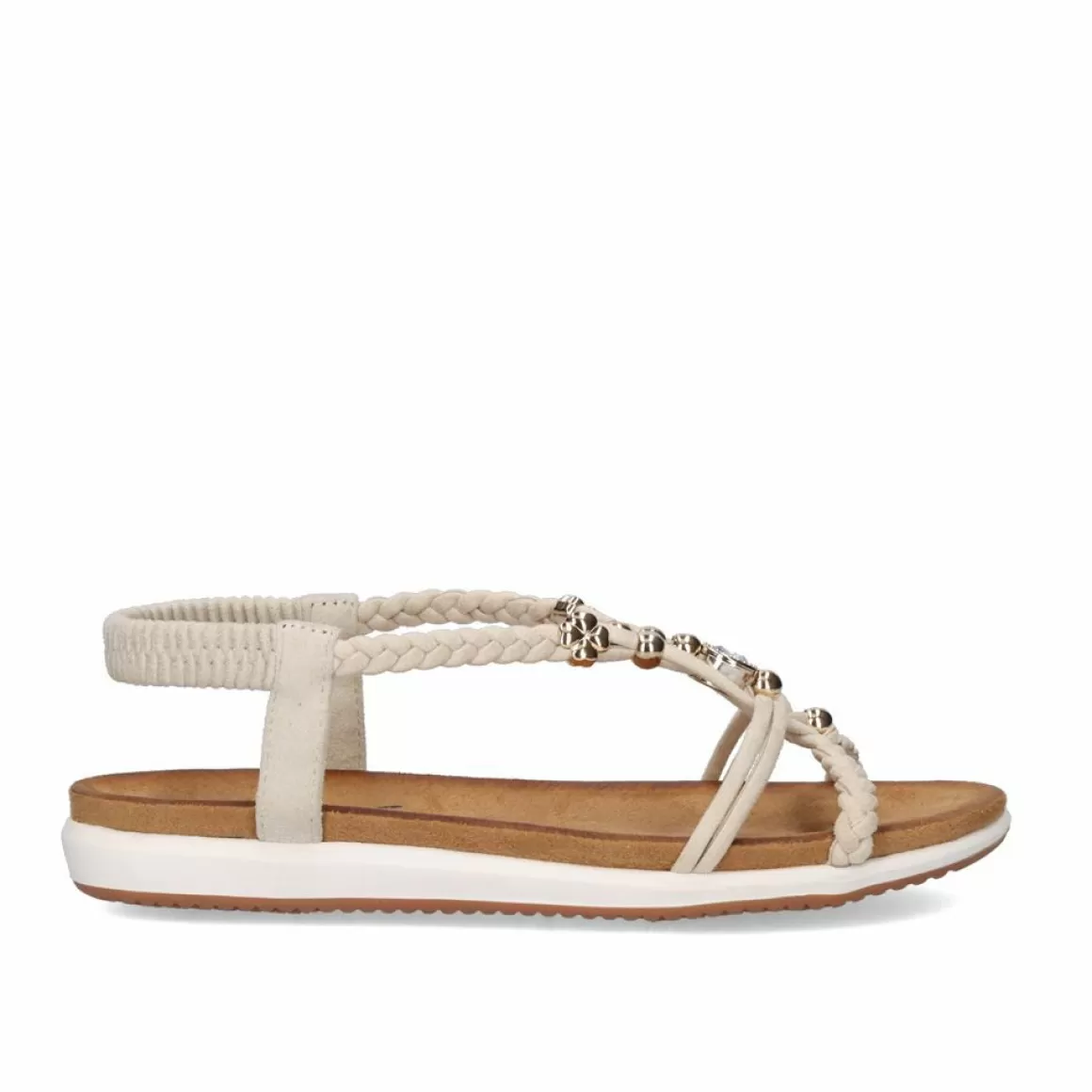 Exe Shoes Sandálias Planas>Sandalia Plana F8043-Ex9 Cinza