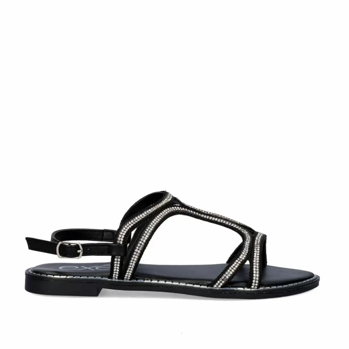 Exe Shoes Sandálias Planas>Sandalia Plana P3300-360 Preta