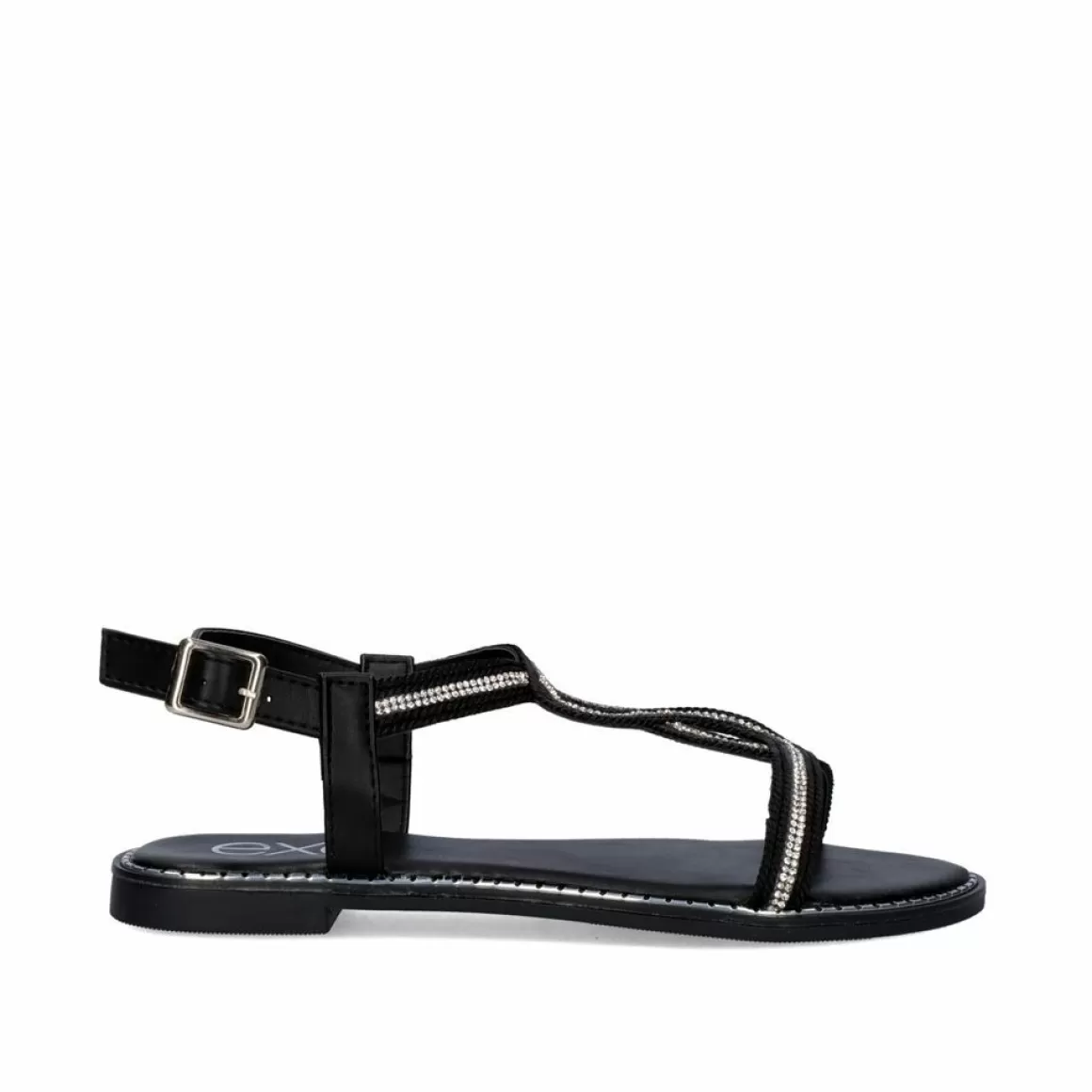 Exe Shoes Sandálias Planas>Sandalia Plana P3300-362 Preta