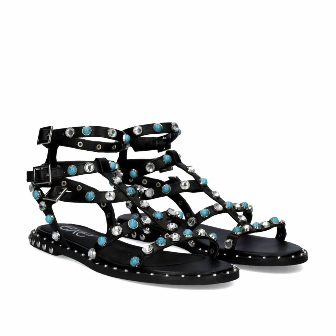 Exe Shoes Sandálias Planas>Sandalia Plana Vf239-65 Preto