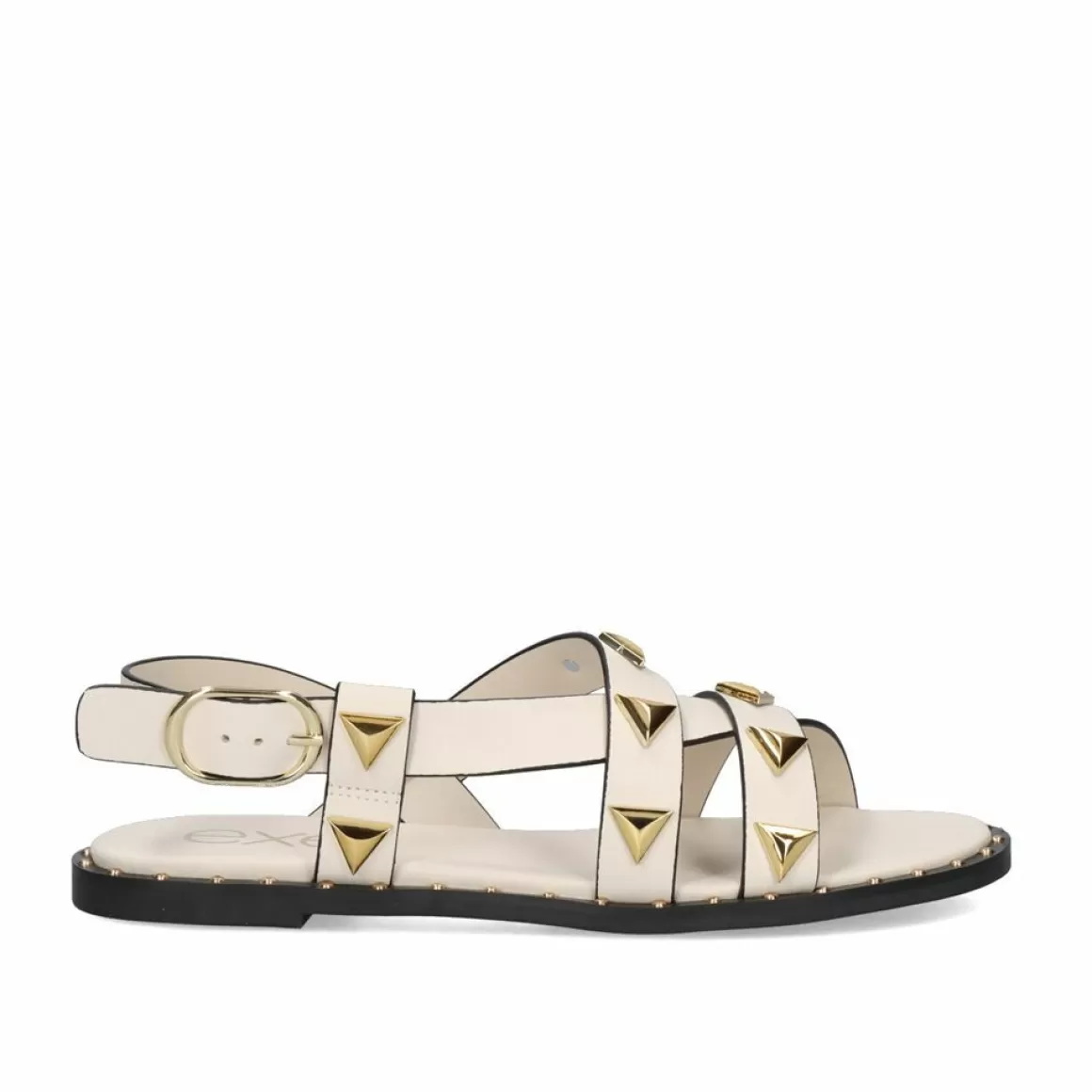 Exe Shoes Sandálias Planas>Sandalia Plana Vf239-73 Offwhite