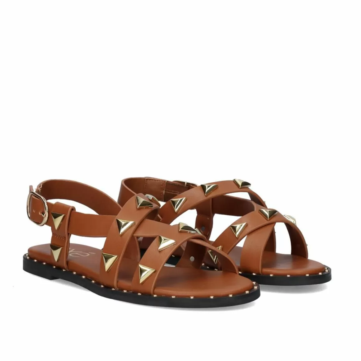 Exe Shoes Sandálias Planas>Sandalia Plana Vf239-73 Tan