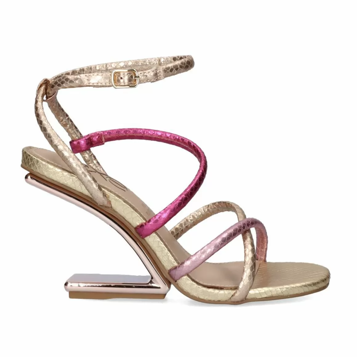 Exe Shoes Sandálias De Salto>Sandalia Salto 23V Maggie-811 Fuxia