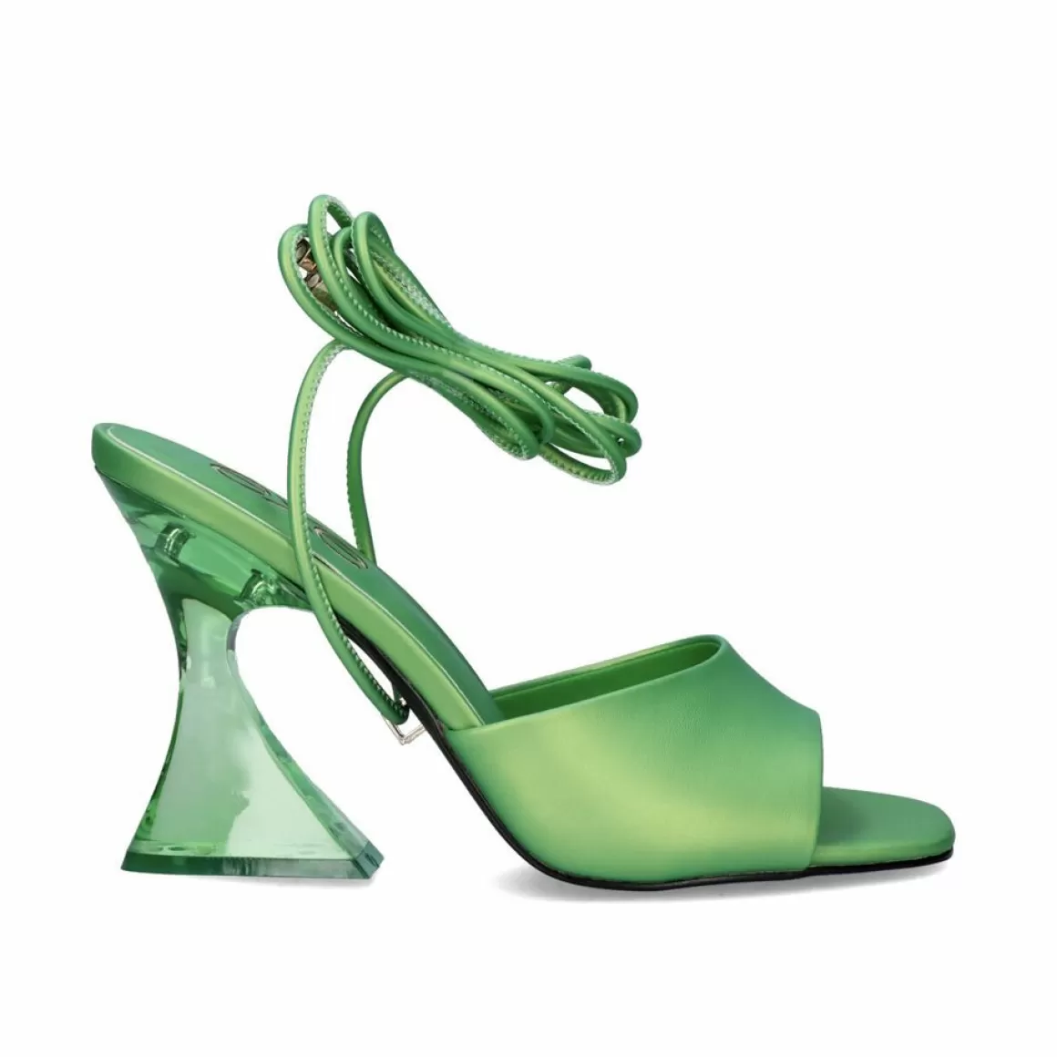 Exe Shoes Sandálias De Salto>Sandalia Salto De Cristal-706 Verde