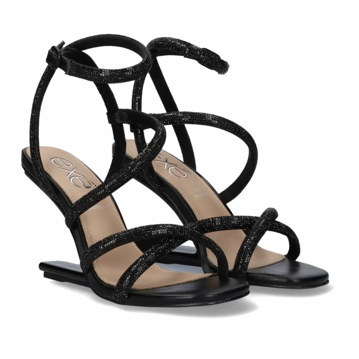 Exe Shoes Sandálias De Salto>Sandalia Salto Exe Maggie-810 Preto