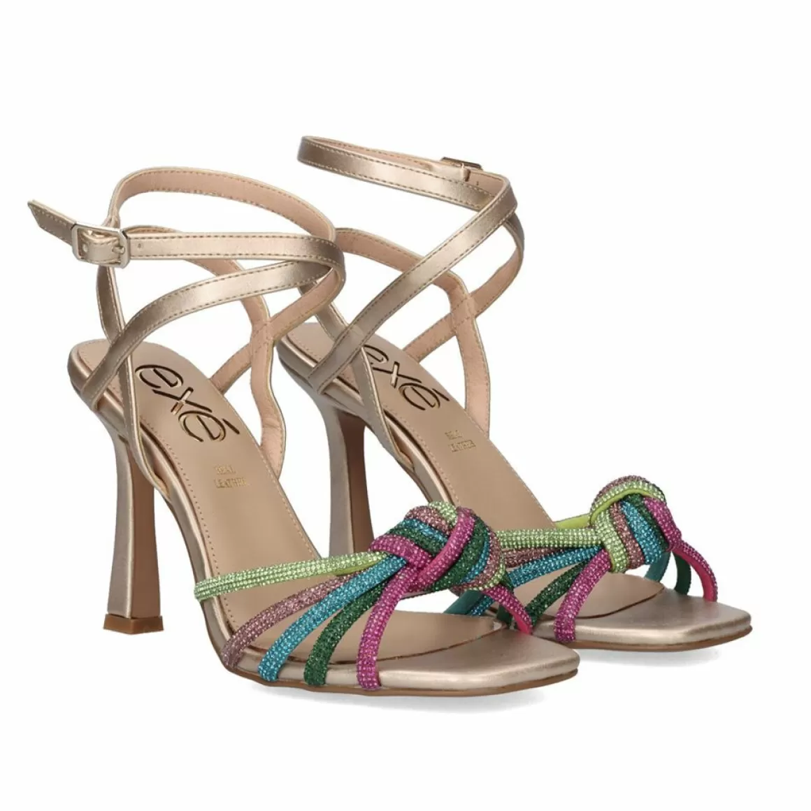 Exe Shoes Sandálias De Salto>Sandalia Salto Ginger-493 Multicolorido