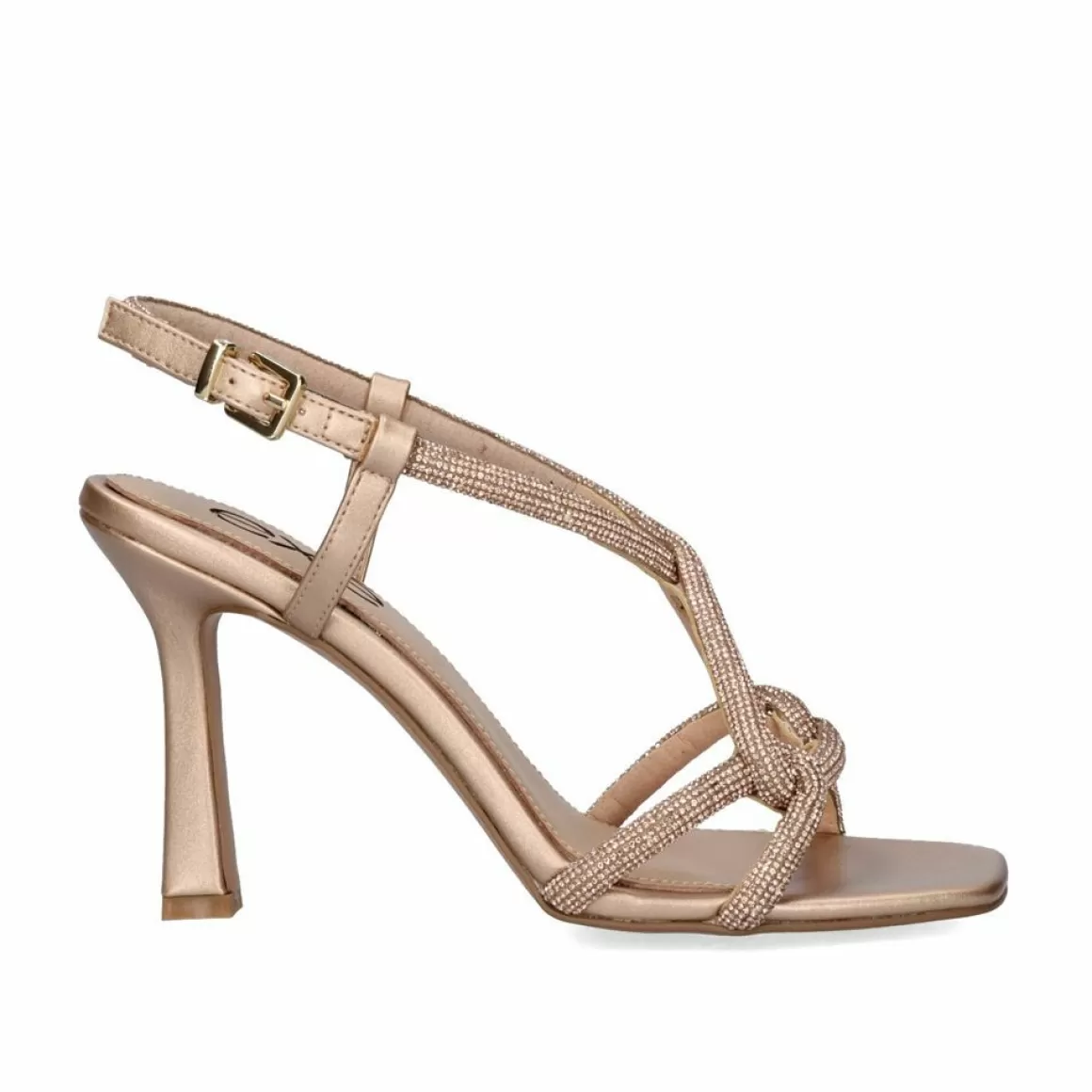 Exe Shoes Sandálias De Salto>Sandalia Salto Verao 2023 Ginger-492 Ouro Rosa