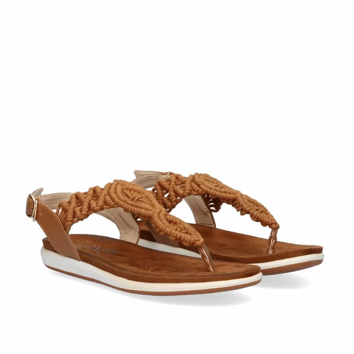 Exe Shoes Sandálias Planas>Sandálias De Croche F8043-26A Marrom