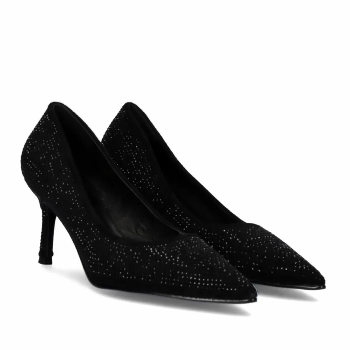 Exe Shoes Calçados De Salao>Sapato De Salao Tacao Lorena-200 Em Preto Brilhante