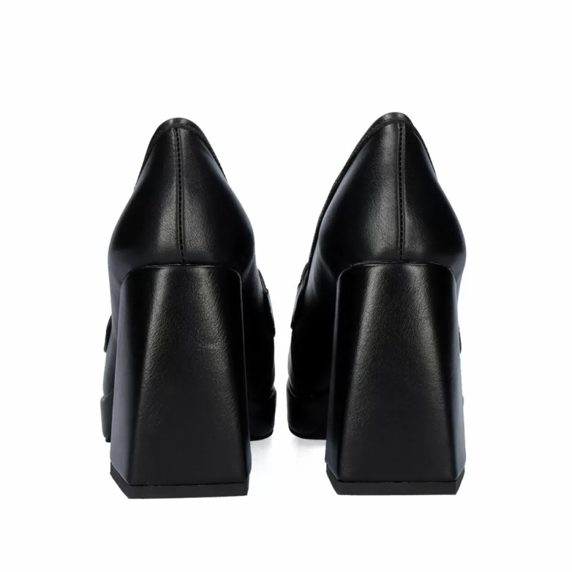 Exe Shoes Calçados De Salao>Sapato De Salto Alto Estilo Mocassim W2083-R3136 Cor Preta