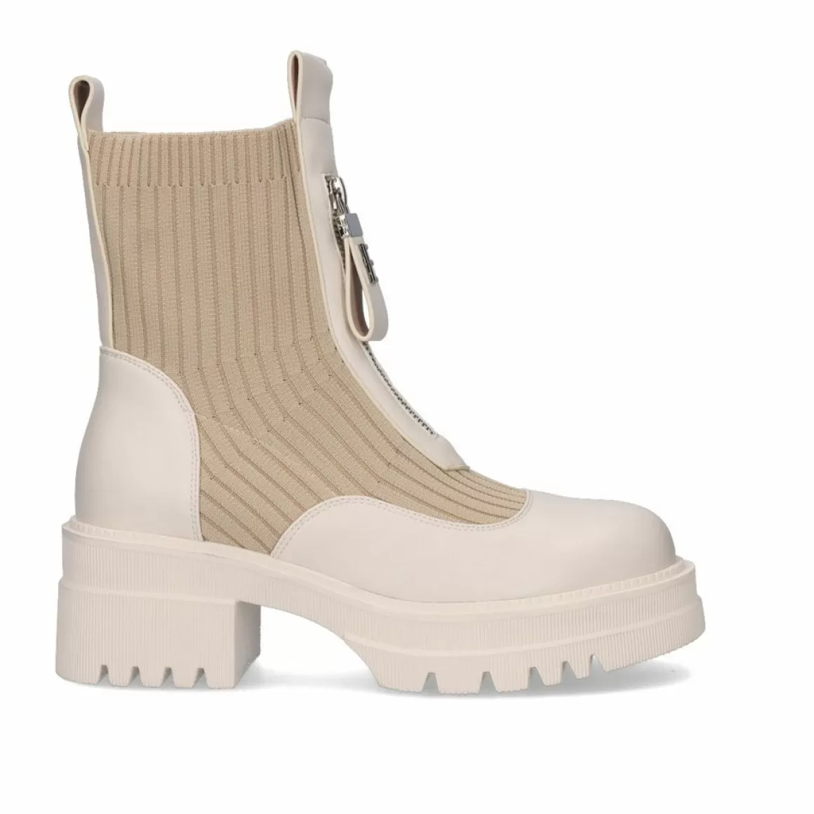 Exe Shoes Botins>Saque Militar Estilo Meia B079-F25 Bege