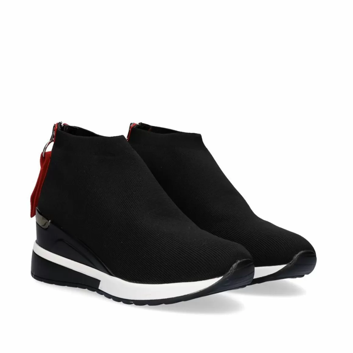 Exe Shoes Sapatilhas E Tenis>Sneaker Elastique Low Ex123 Noir