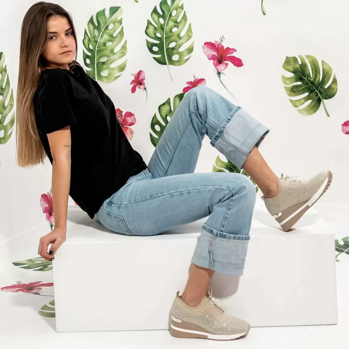 Exe Shoes Sneakers Mujer>Sneaker Ex11 Beige