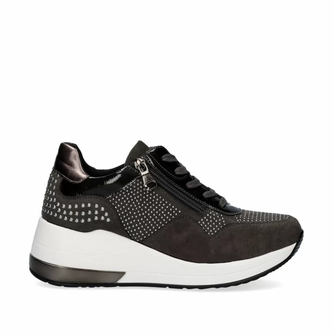 Exe Shoes Sneakers Mujer>Sneaker Plataforma Ex34 Em Cinza