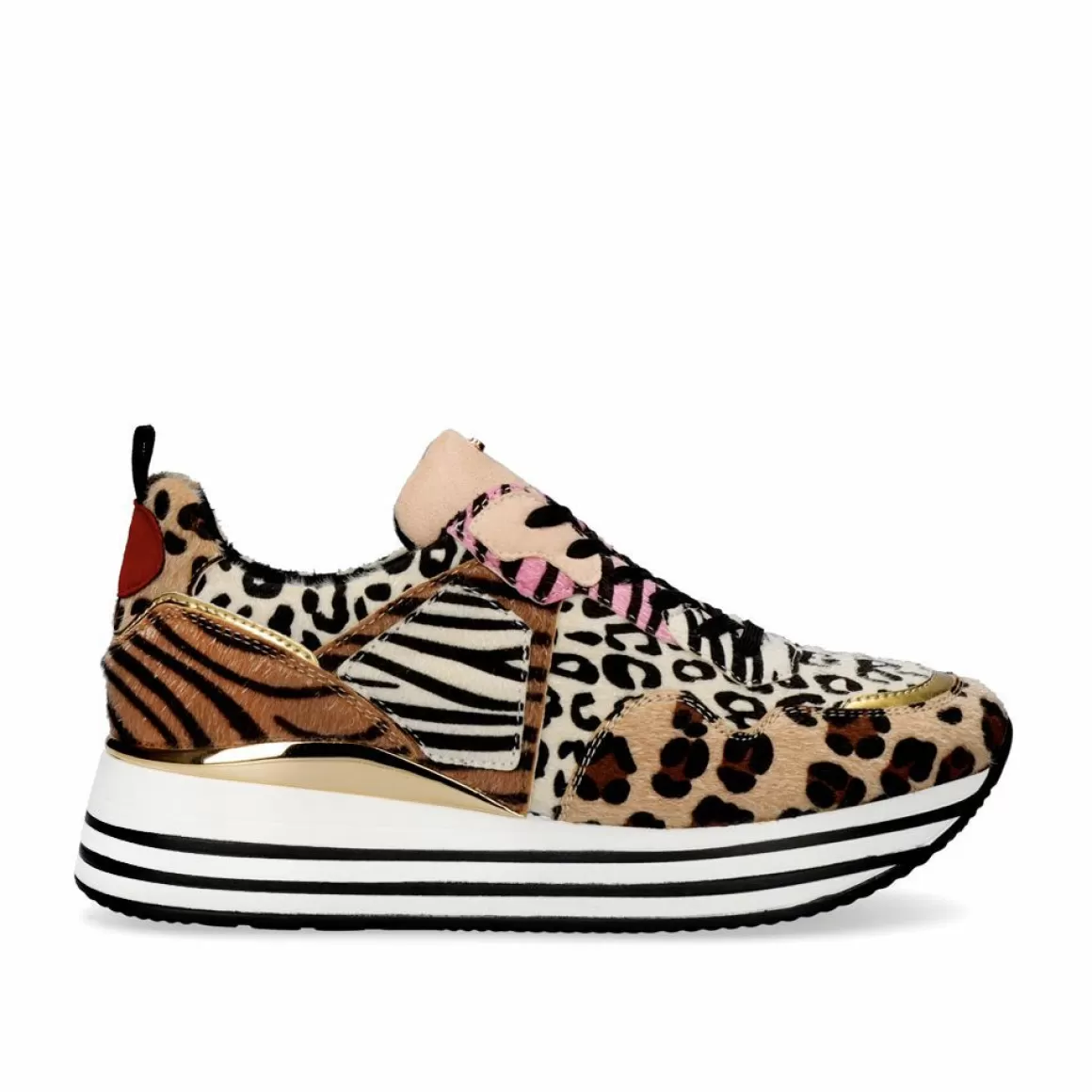 Exe Shoes Sneakers Mujer>Sneaker Plataforma Rg2210 Leopard