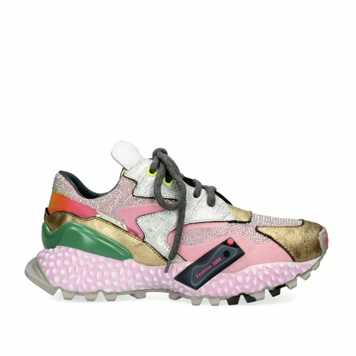 Exe Shoes Sneakers Mujer>Sneakers 929-1 Couro Rosa