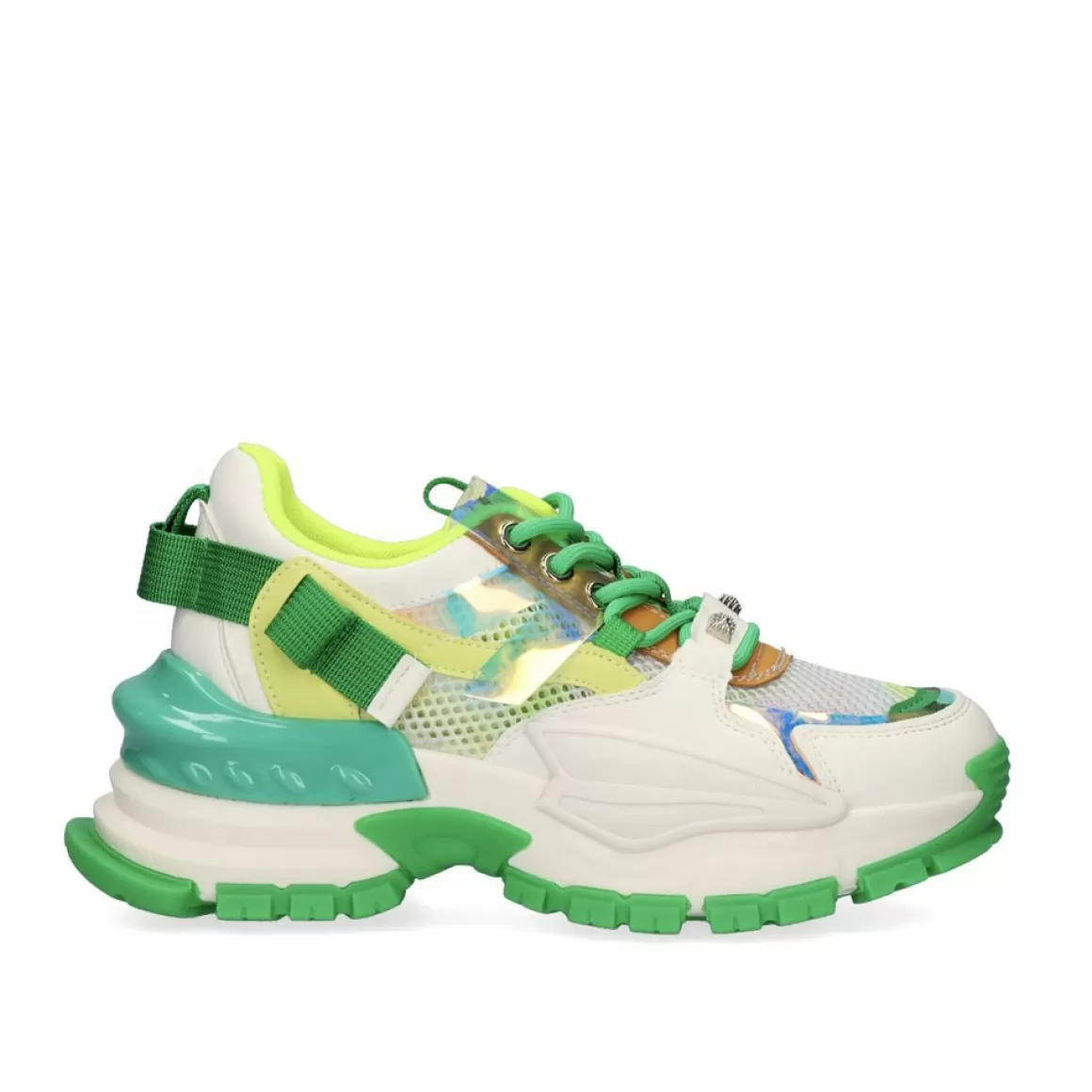 Exe Shoes Sneakers Mujer>Tenis 22E07-1 White Green