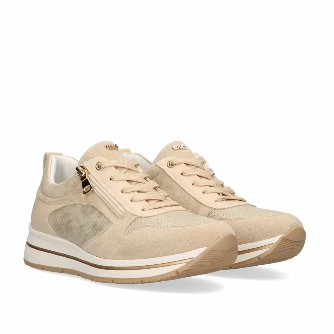 Exe Shoes Sneakers Mujer>Tenis Bege 11-31Ex09