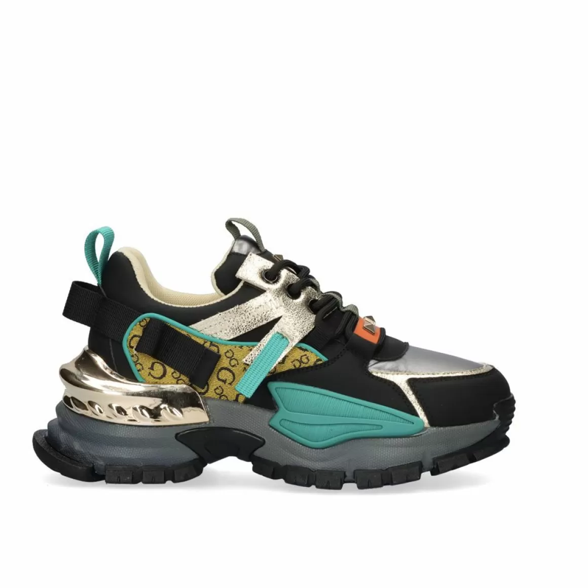 Exe Shoes Sapatilhas E Tenis>Tenis Plataforma 22E07-3 Preto