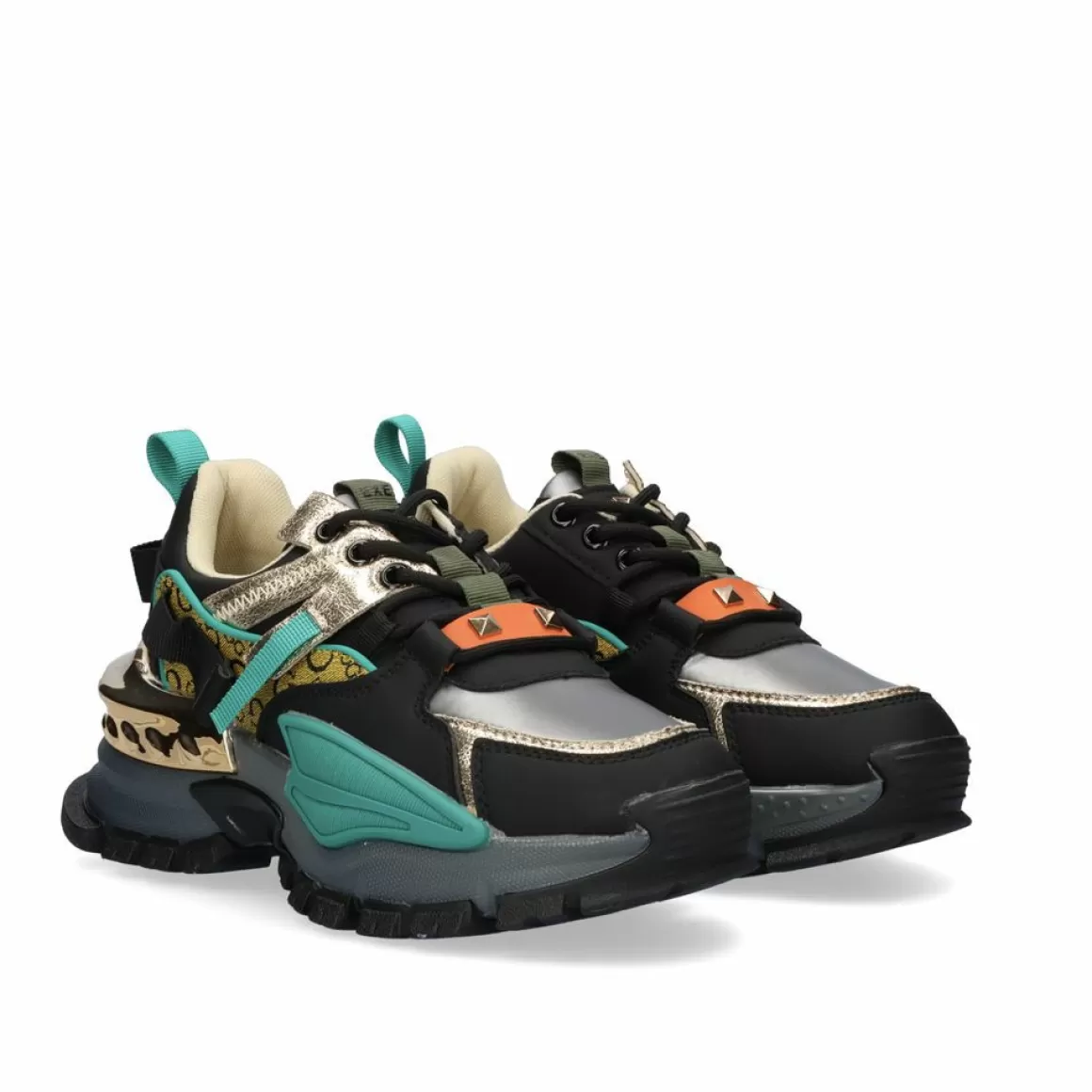 Exe Shoes Sapatilhas E Tenis>Tenis Plataforma 22E07-3 Preto