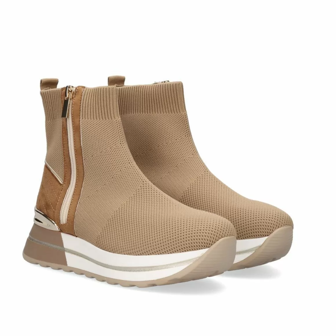 Exe Shoes Sapatilhas E Tenis>Tenis Plataforma 383-31Ex64 Camel