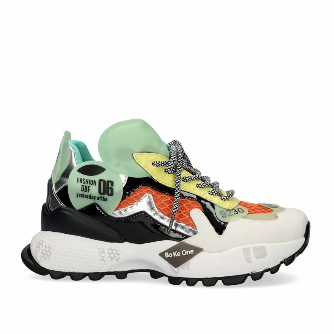 Exe Shoes Sneakers Mujer>Tenis Plataforma D190608-13 Laranja