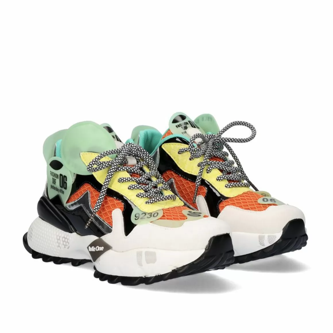 Exe Shoes Sneakers Mujer>Tenis Plataforma D190608-13 Laranja