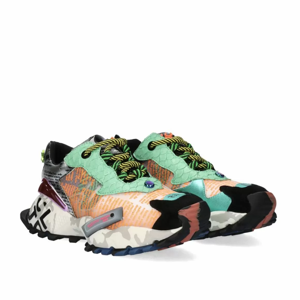 Exe Shoes Sapatilhas E Tenis>Tenis Plataforma K134 Verde