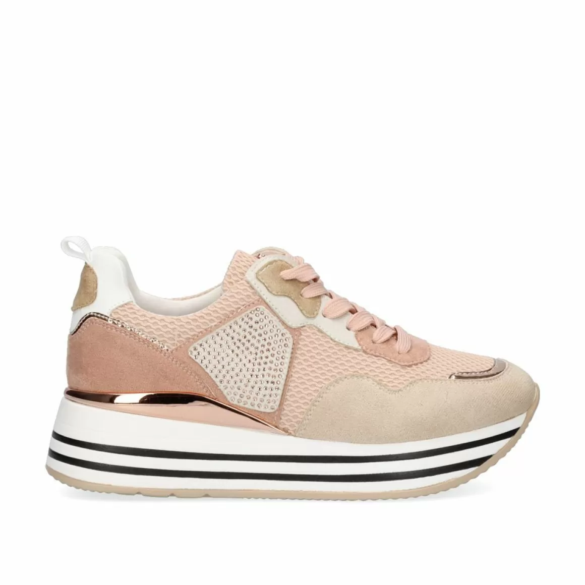 Exe Shoes Sneakers Mujer>Tenis Plataforma Rg2210 Rosa